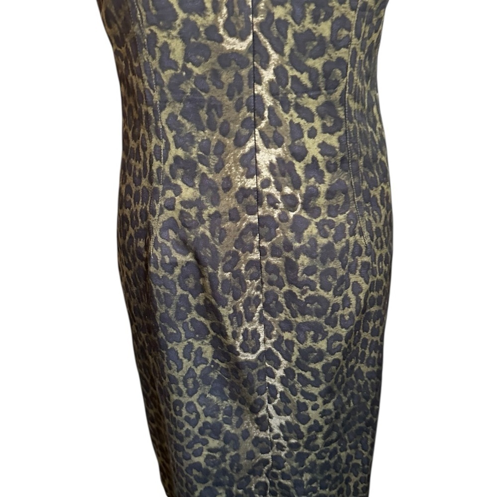 Ann Taylor Cheetah Print Sheath Dress Size 6 - Picture 17 of 17
